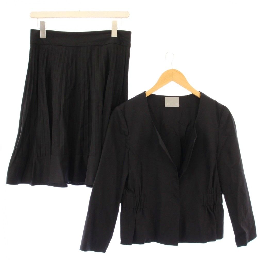 セオリーリュクス theory luxe セットアップ ノーカラージャケット