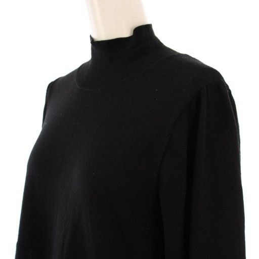 アナイ ANAYI フレアワンピース ニット ミモレ ロング 長袖