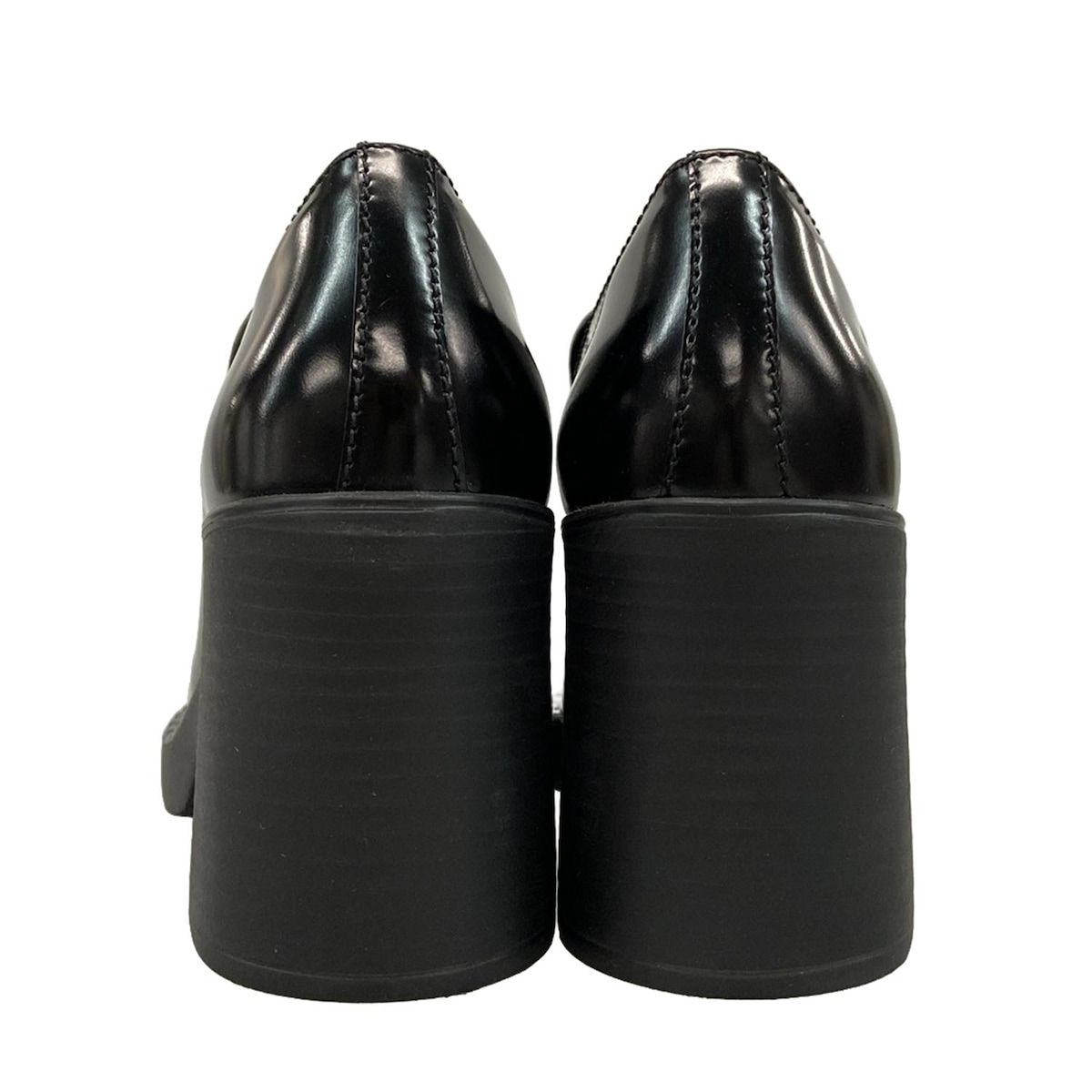 PRADA(プラダ) ローファー 35 1/2 レディース チョコレート ブラッシュ