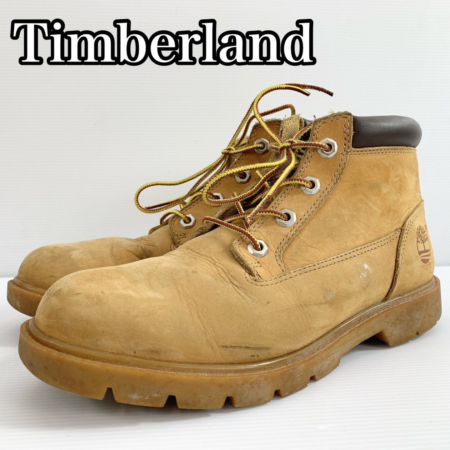 H-352 Timberland ティンバーランド ワークブーツ 25cm イエローブーツ