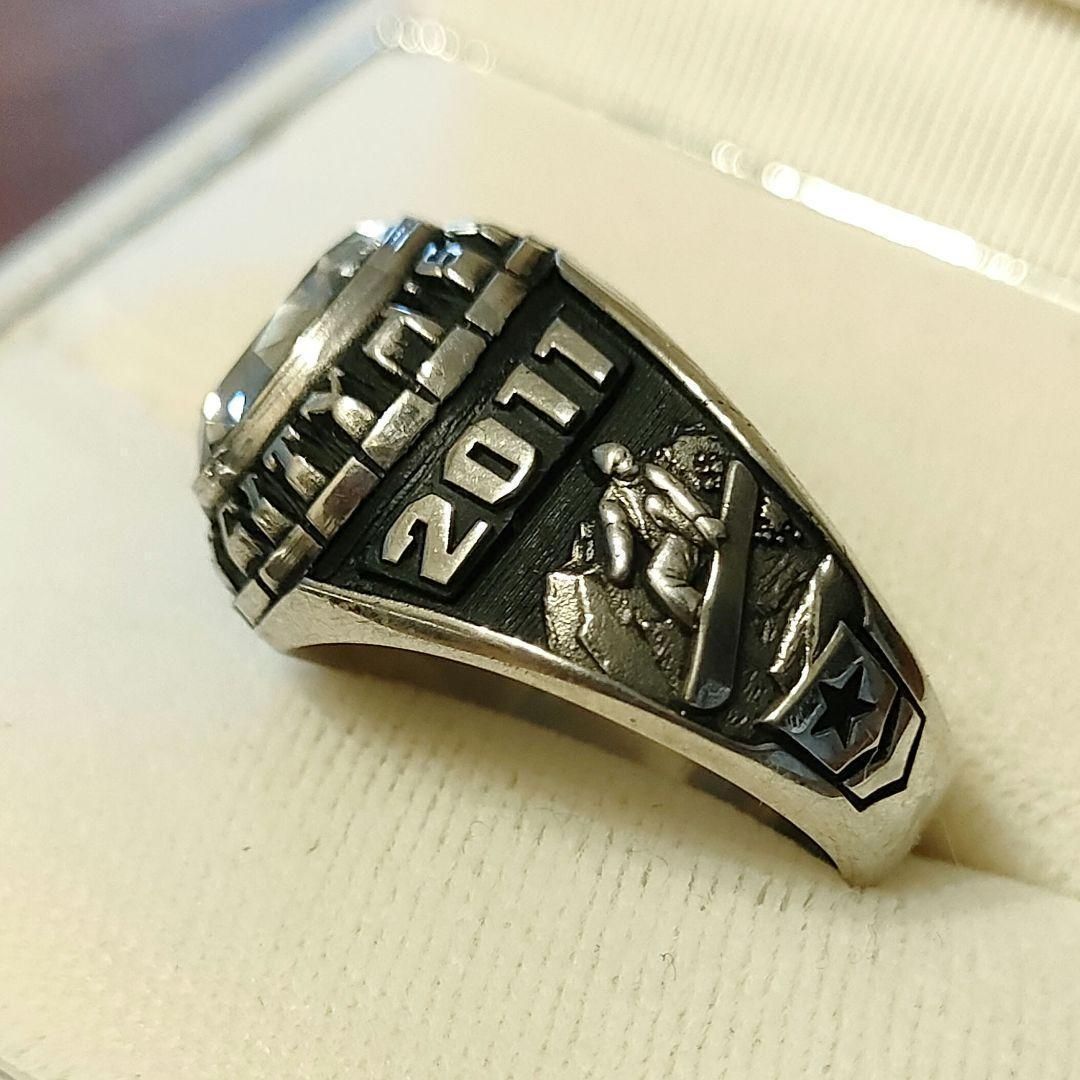 ヴィンテージ JOSTENS スターリングシルバー925 カレッジリング 黒石 ヴィンテージ JOSTENS スターリングシルバー925 カレッジリング 黒石