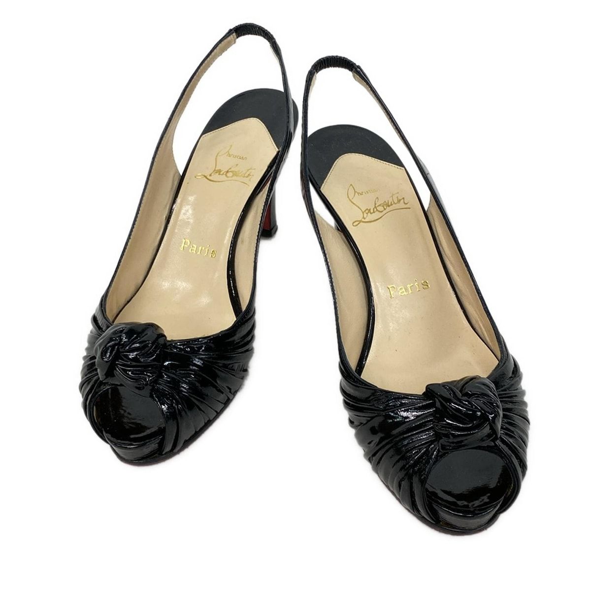 クリスチャンルブタン　38 1/2 サンダル Christian Louboutin クリスチャンルブタン サンダル レディース38 約