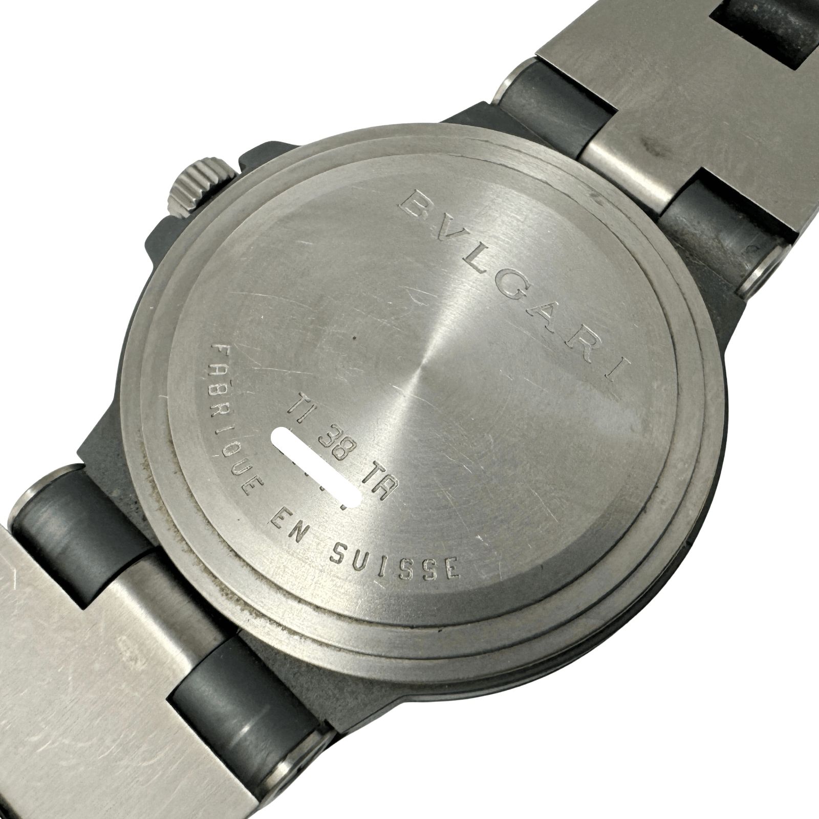 ブルガリ BVLGARI☆ディアゴノ チタニウム TI38TA】中古 メンズ腕時計 