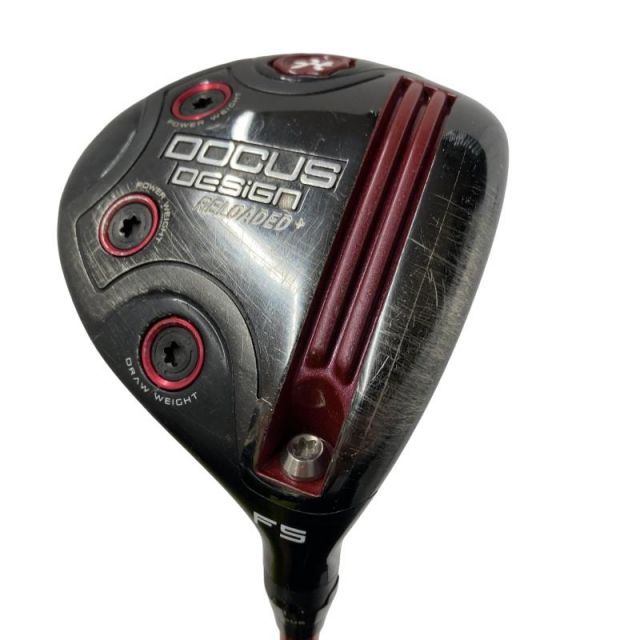 中古】 DOCUS DOCUS DESIGN RELOADED+(ブラック) 5W フェアウェイ