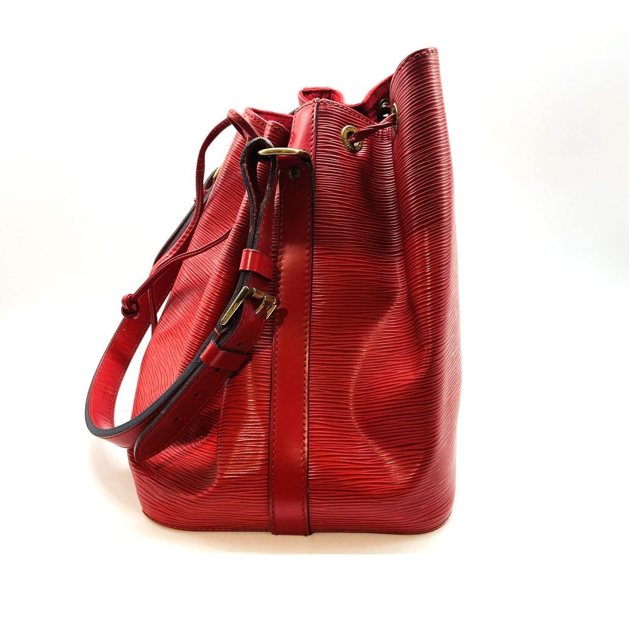 ☆ルイヴィトン LOUIS VUITTON プチノエ エピ カスティリアンレッド 赤