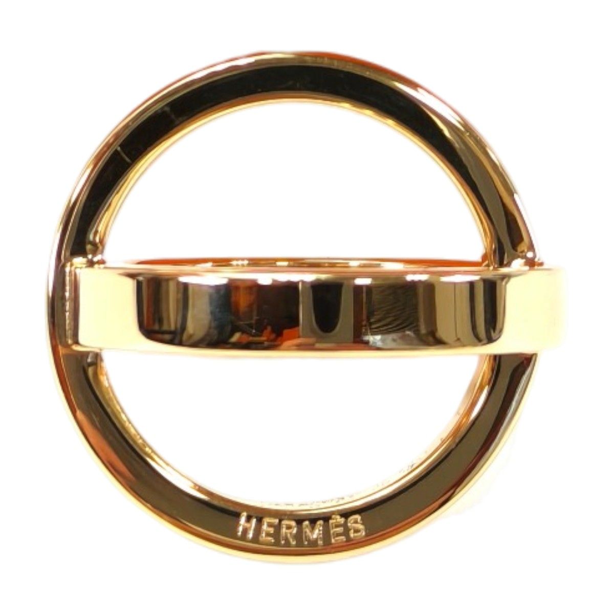 HERMES エルメス スカーフリング コスモス ペンダントトップ 正規品 HERMES（エルメス） コスモス スカーフリング メタル : ゴールドプラザ