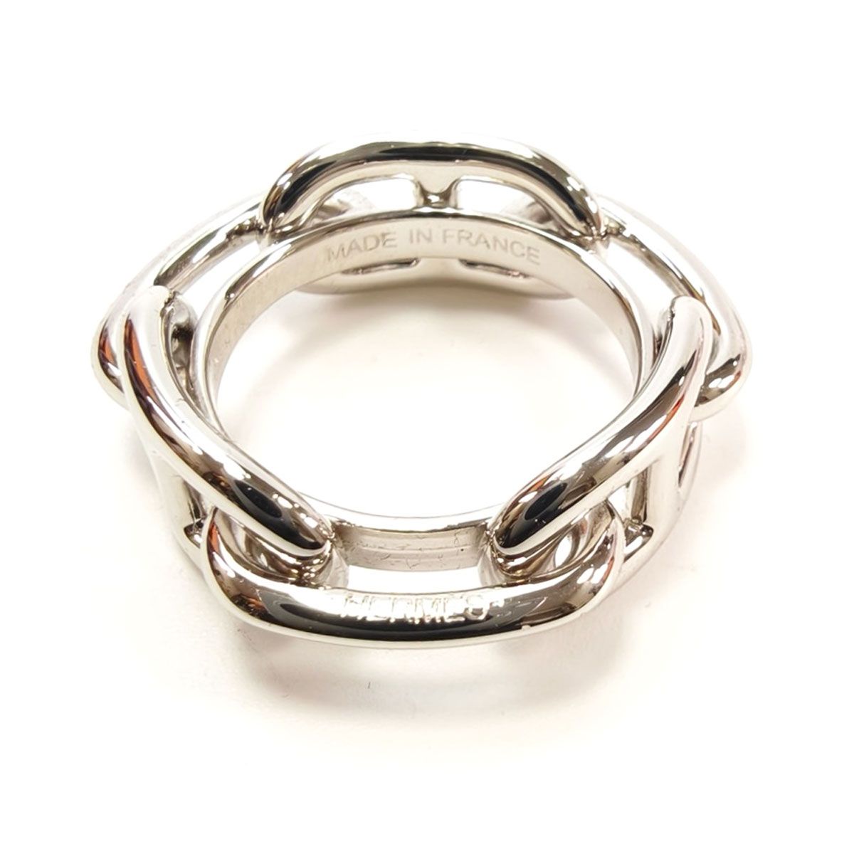 値下げ交渉可⭐︎エルメス　スカーフリング　シルバー 値下げ交渉可⭐︎エルメス スカーフリング シルバー