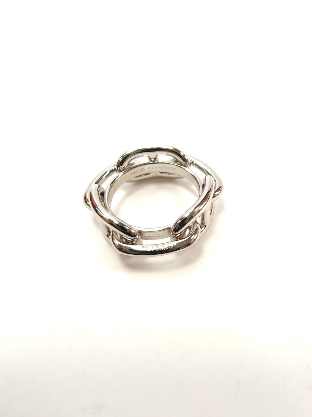 HERMES エルメス シェーヌダンクル スカーフリング シルバー 管理番号