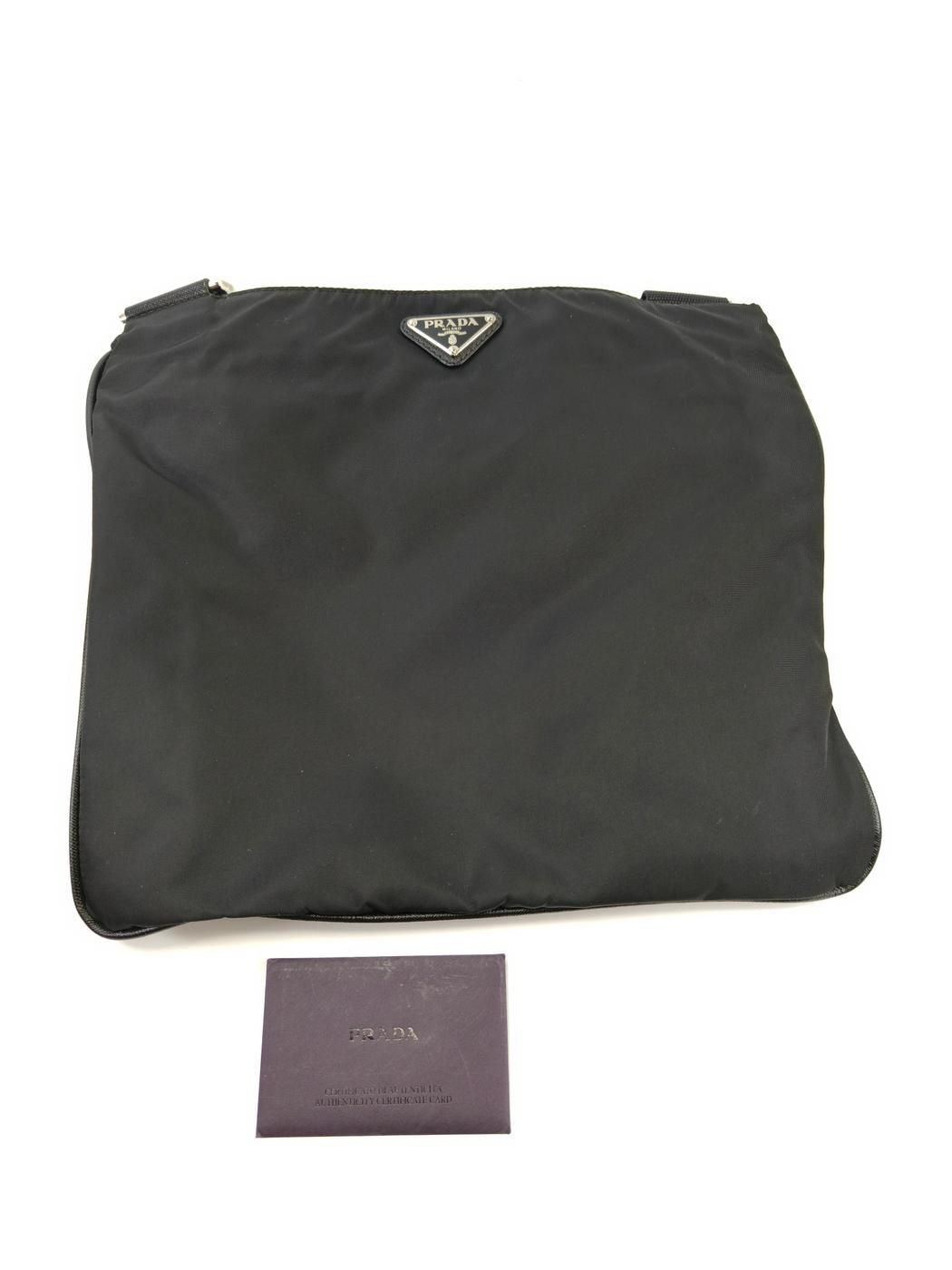 PRADA プラダ ナイロン ショルダーバッグ ブラック 管理番号：10739 PRADA プラダ ナイロン ショルダーバッグ ブラック 管理番号：10739