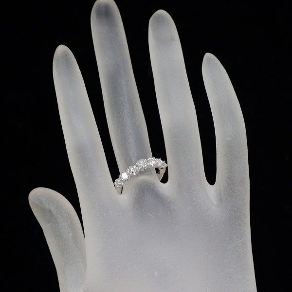 Pt900 ダイヤモンド リング 1.50ct 一文字 - メルカリ