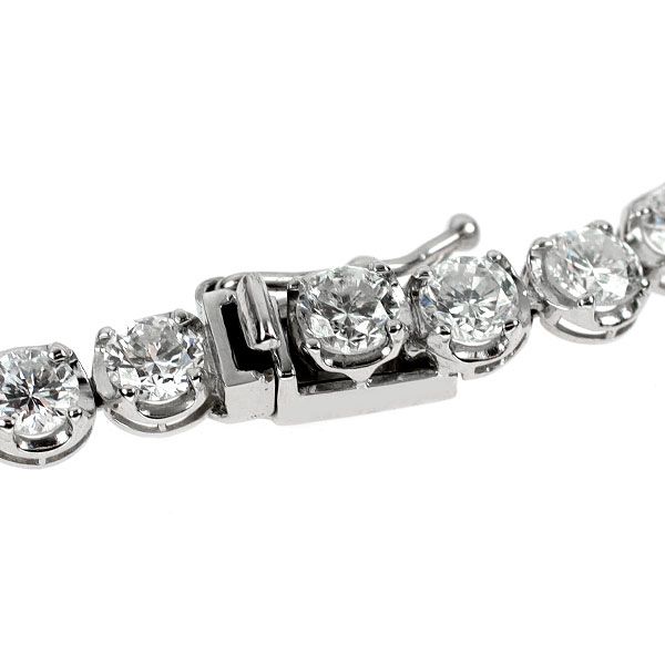 Pt950/ Pt850 ダイヤモンド テニス ブレスレット 5.35ct - メルカリ
