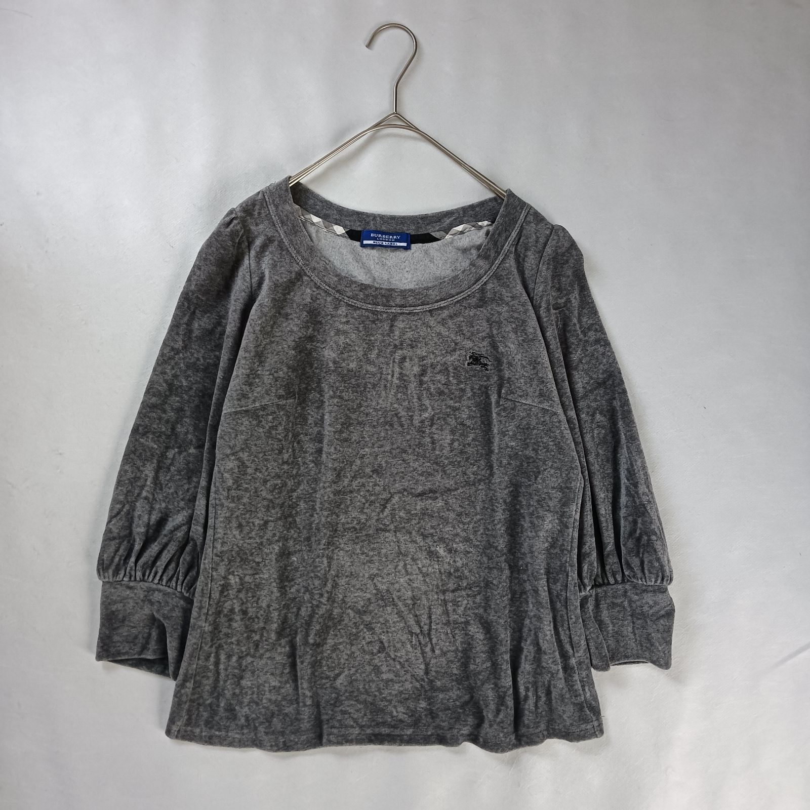BURBERRY BLUE LABEL バーバリーブルーレーベル 七分袖 カットソー 