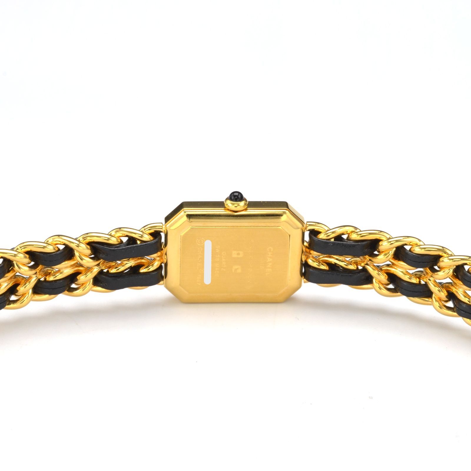 CHANEL シャネル プルミエール Sサイズ クォーツ レディース腕時計 GP 
