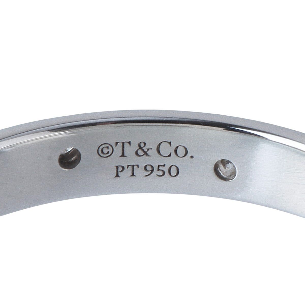 ティファニー ドッツ ダイヤ リング 11.5号 PT950 10ポイントダイヤ