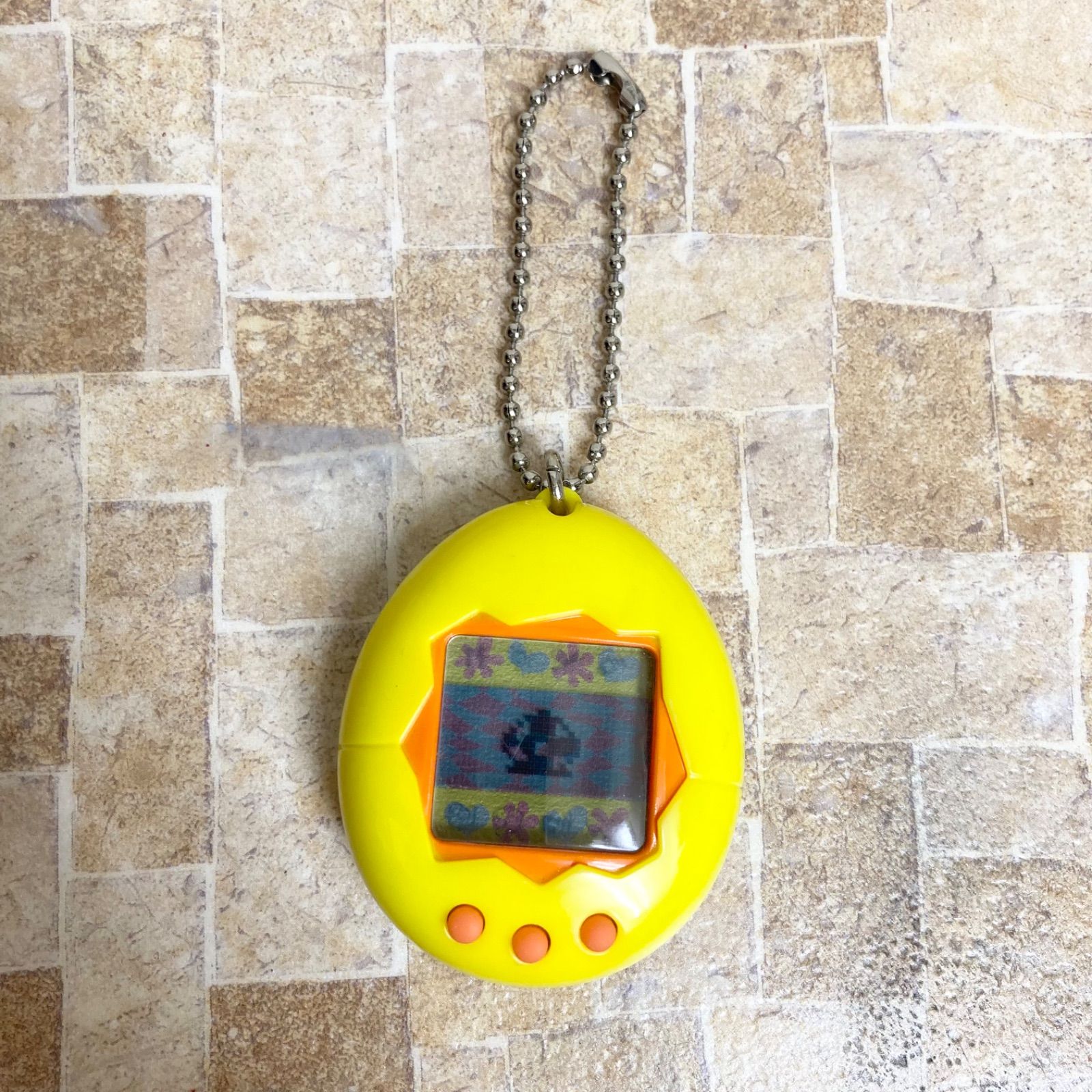 動作確認済】たまごっち 初代 本体 黄色 イエロー レトロ 平成 初代