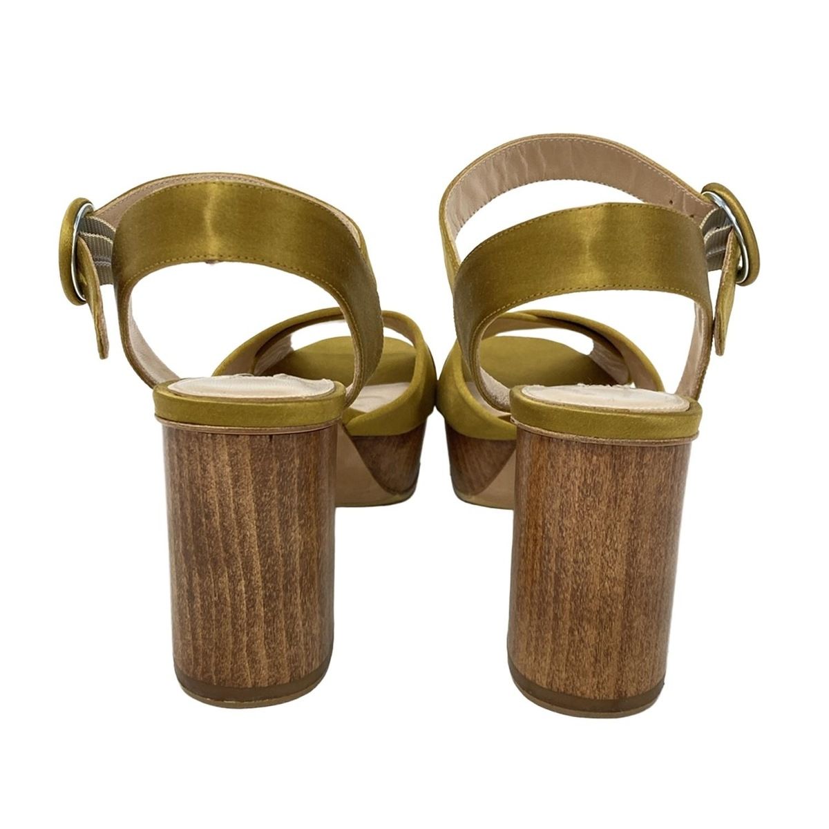 PELLICO(ペリーコ) サンダル 37 レディース - カーキ アウトソール張替