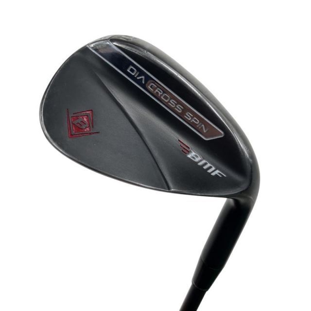 中古】 ゴルフパートナー BLACK MILLED FACE DIA CROSS SPIN(2022) 60