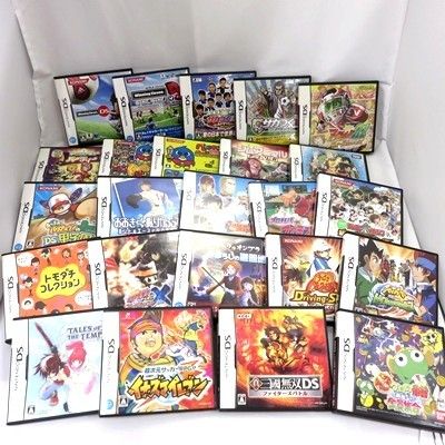 DSソフト24本セット まとめ売り スポーツ・アニメ原作・RPGなど多