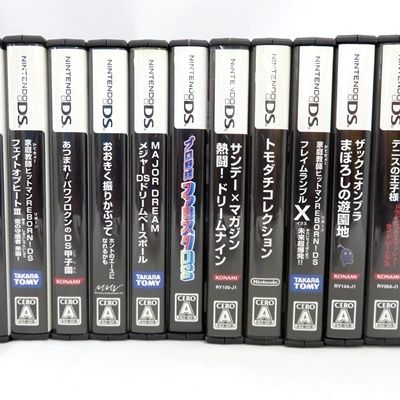 DSソフト24本セット まとめ売り スポーツ・アニメ原作・RPGなど多