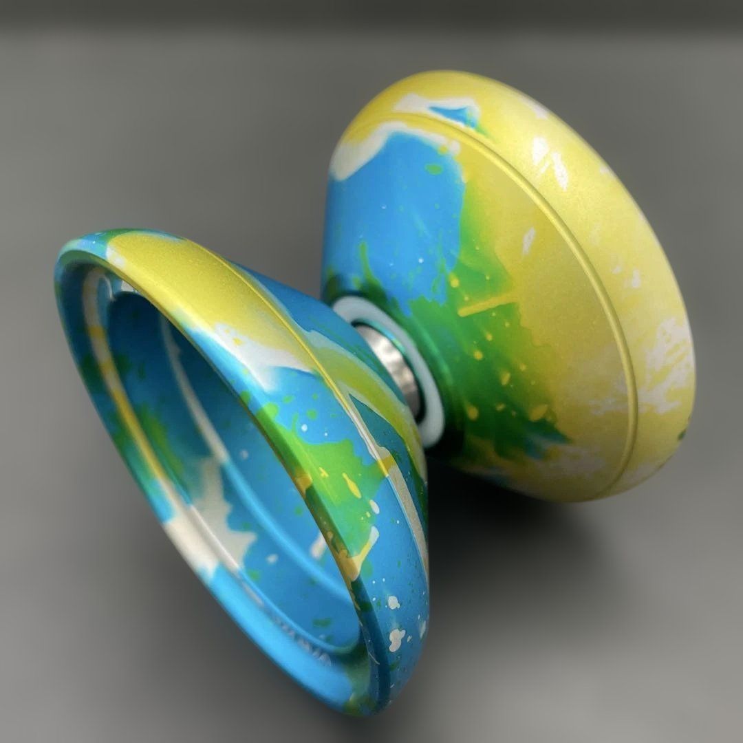 C3yoyodesign クラウン KROWN スプラッシュ（ライトブルー/イエロー