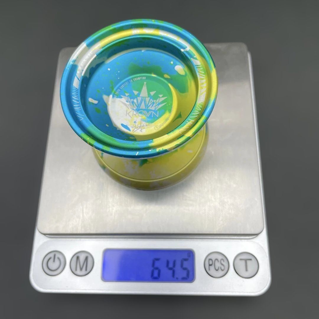 C3yoyodesign クラウン KROWN スプラッシュ（ライトブルー/イエロー