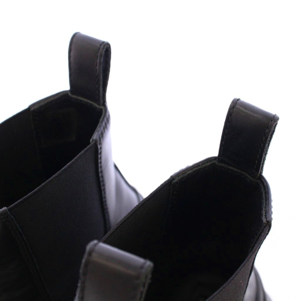 い*ん様 JIL SANDER サイドゴアブーツ ブラック 37 中古・古着通販】JIL SANDER (ジルサンダー) サイドゴアブーツ