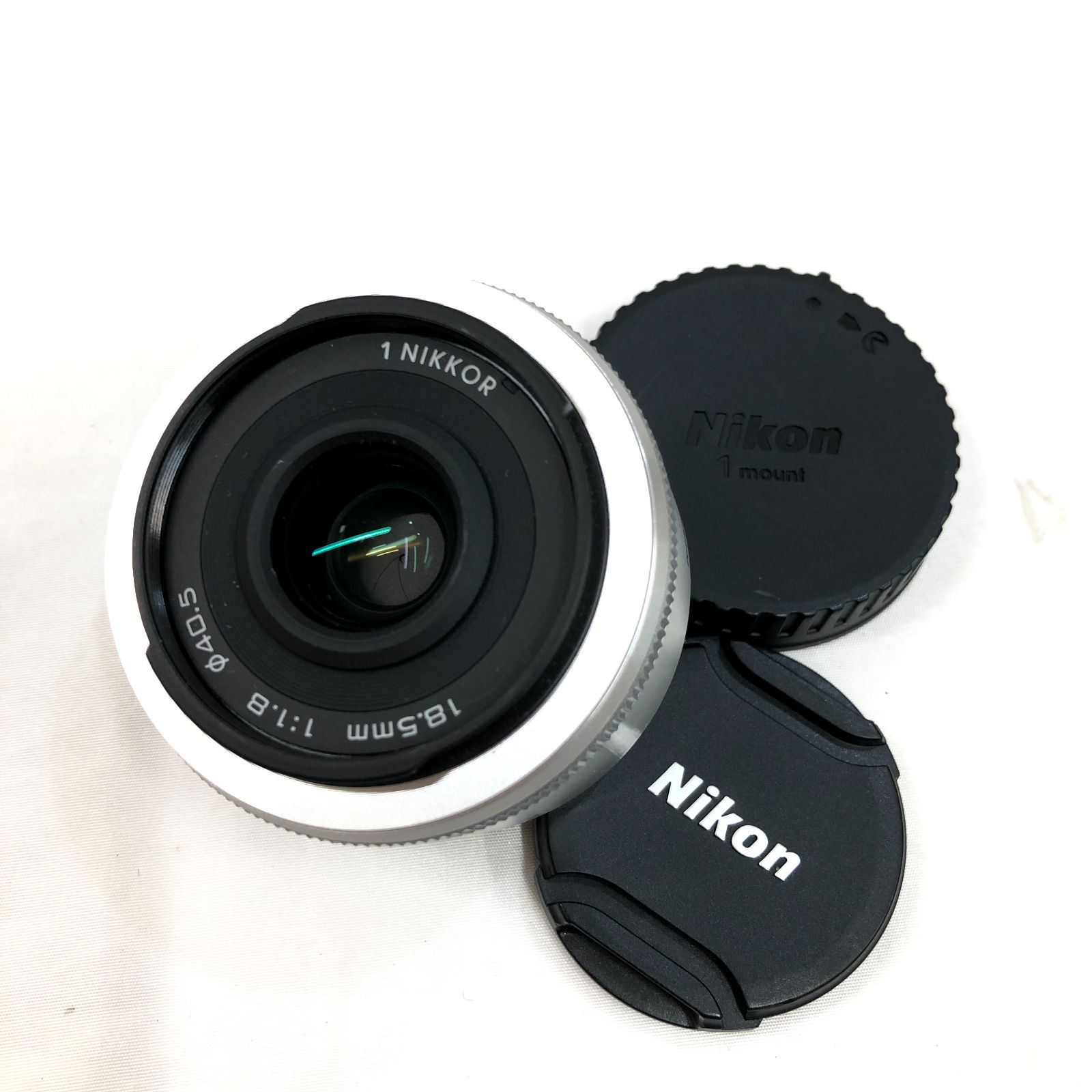 Nikon 1 J5 ダブルレンズキット　ジャンク品 Nikon 1 J ニコン ミラーレス J5 ダブルレンズキット シルバー 中古 Wi