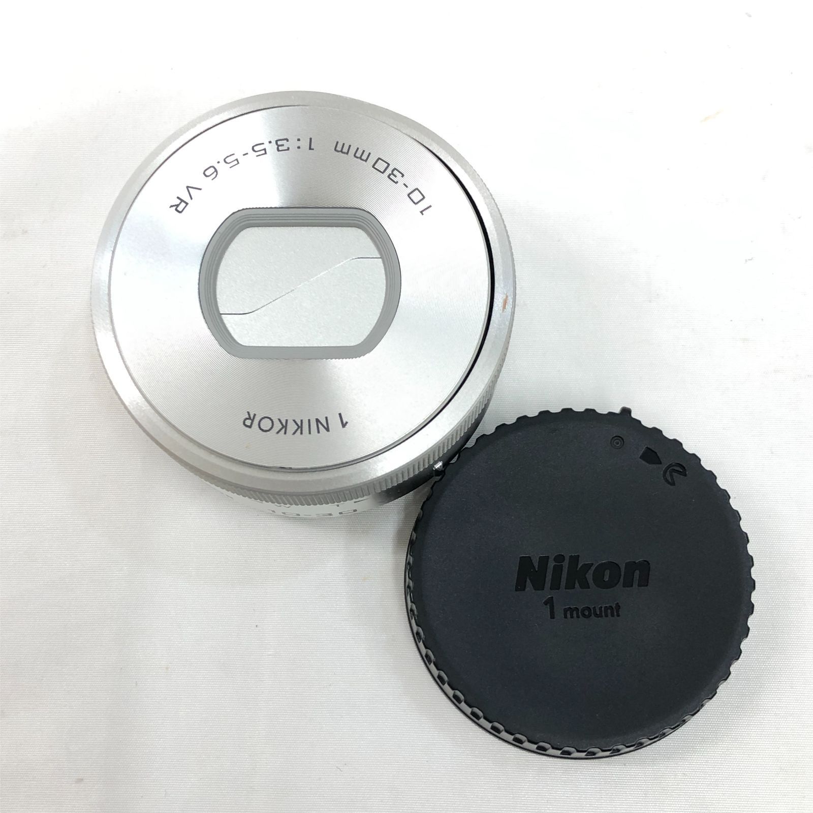 ニコン Nikon 1 J5 1NIKKOR 10-30mm 3.5-5.6 VR シルバー ジャンク