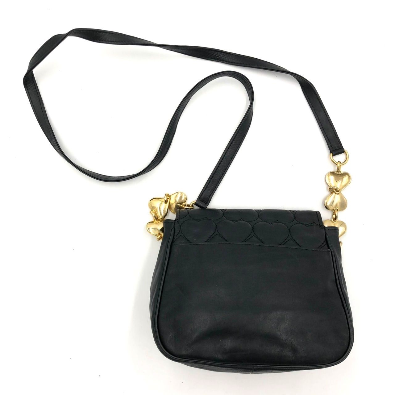 モスキーノ MOSCHINO ショルダーバッグ ハート キルティング 2way 