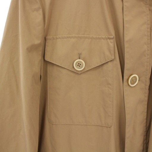 【中古】ブルネロクチネリ BRUNELLO CUCINELLI フーディジャケット アウター ナイロン 52 ベージュ /KH メンズ ブルネロクチネリ BRUNELLO CUCINELLI フーディジャケット アウター