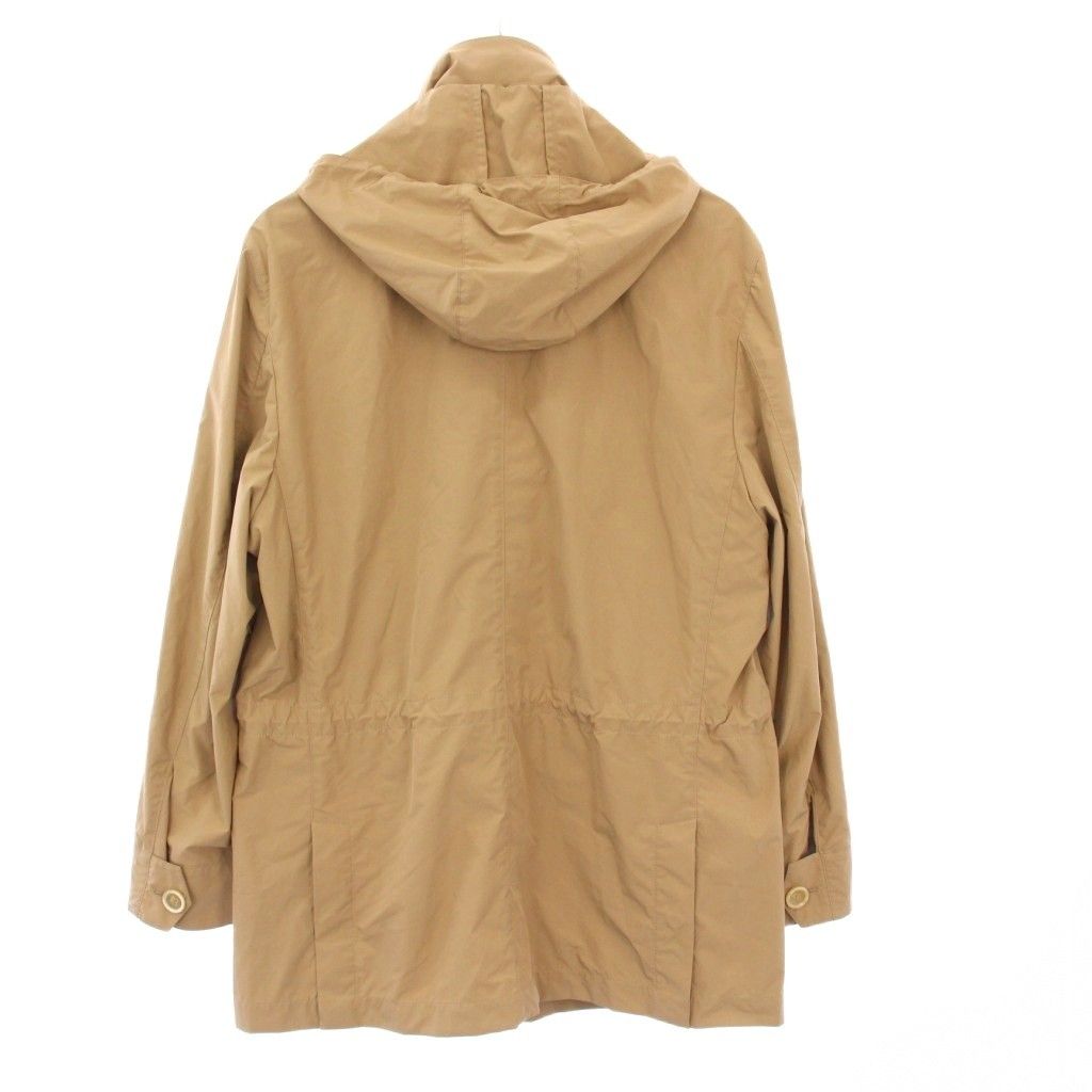 【中古】ブルネロクチネリ BRUNELLO CUCINELLI フーディジャケット アウター ナイロン 52 ベージュ /KH メンズ ブルネロクチネリ BRUNELLO CUCINELLI フーディジャケット アウター