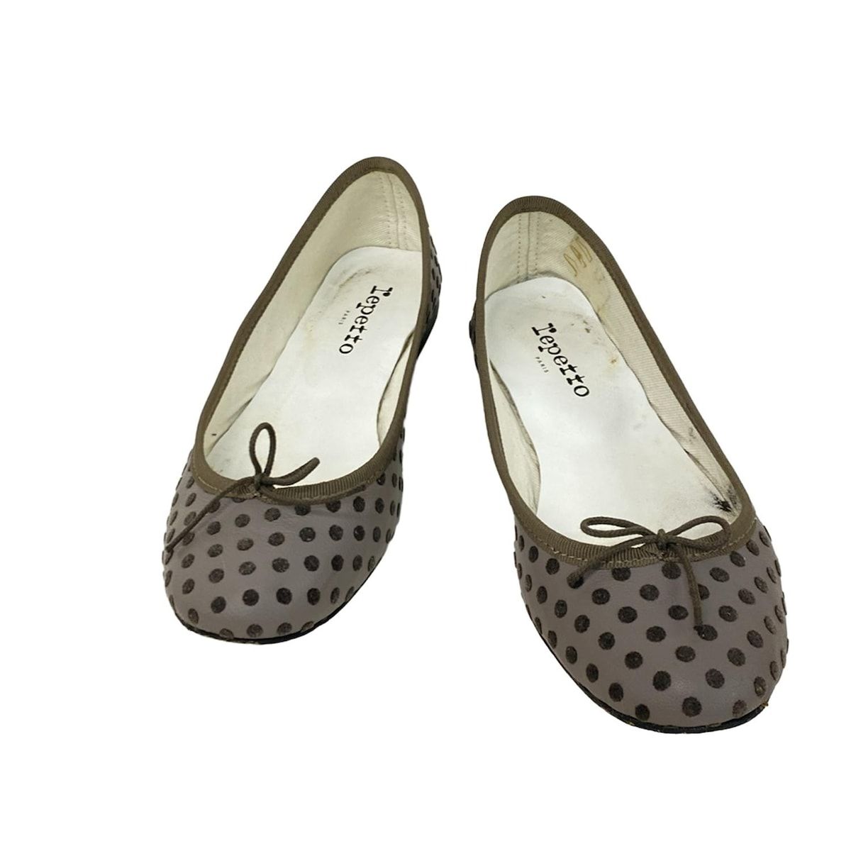 repetto(レペット) フラットシューズ 37 レディース - グレーベージュ