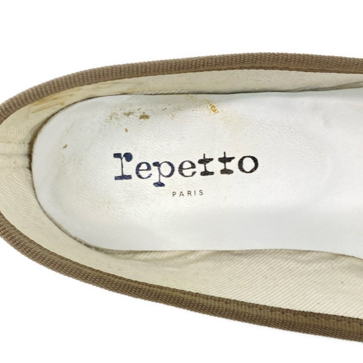 repetto(レペット) フラットシューズ 37 レディース - グレーベージュ