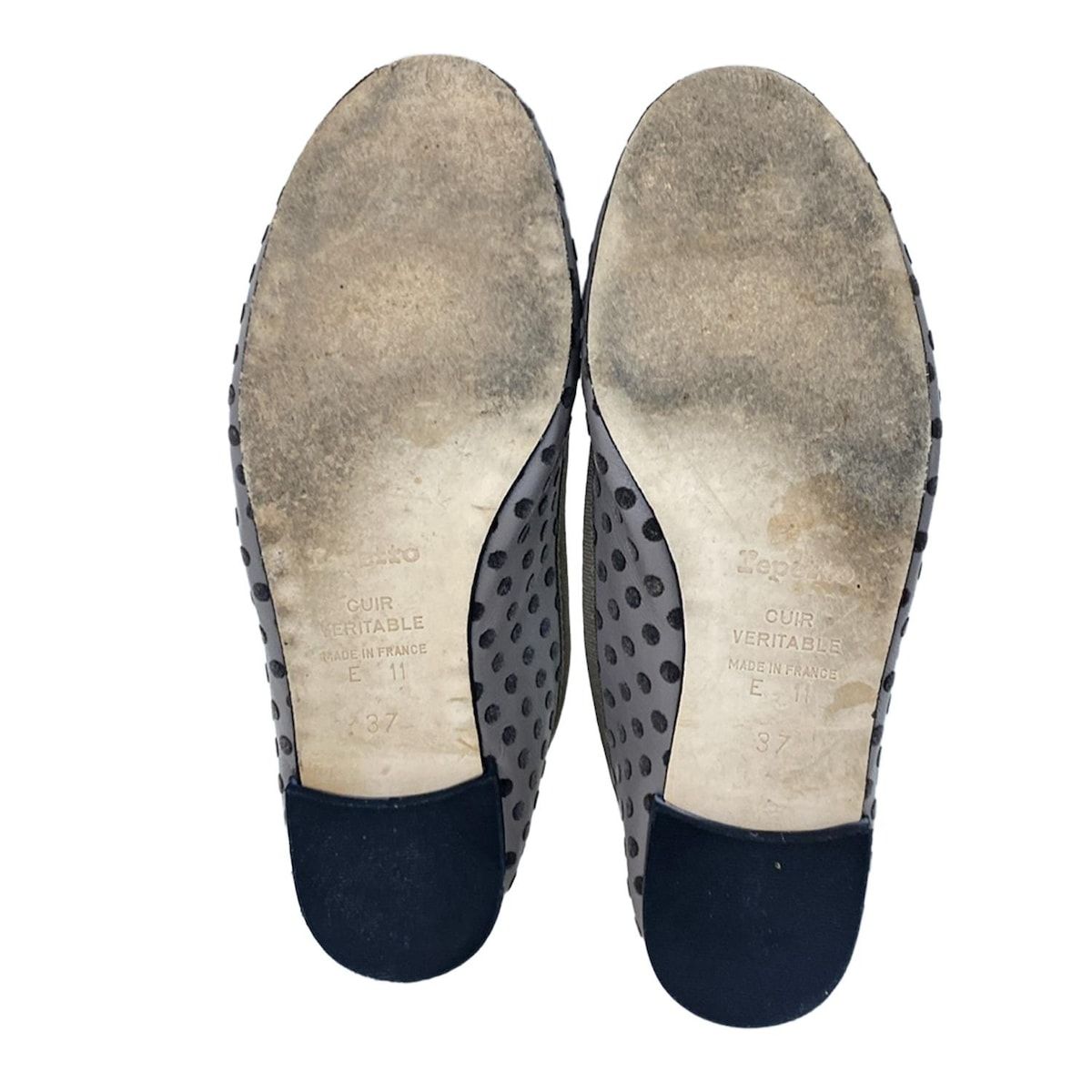 repetto(レペット) フラットシューズ 37 レディース - グレーベージュ