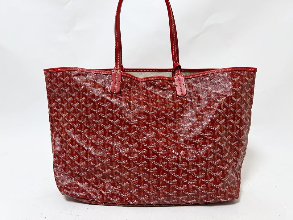 GOYARD ゴヤール サンルイPM トートバッグ ショルダーバッグ レッド