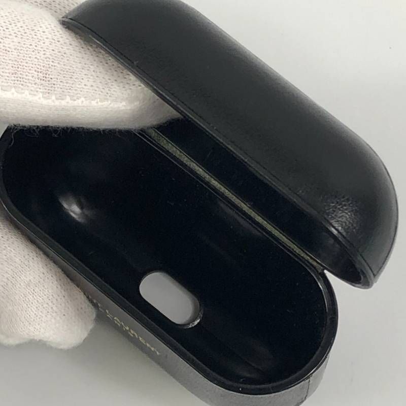極美品 サンローラン AirPodsケース イヤホンケース ブラック - メルカリ