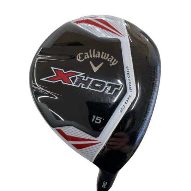 中古】 キャロウェイ X HOT PRO 15° フェアウェイウッド FW Tour AD GT