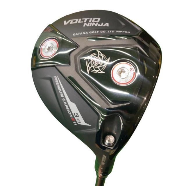 中古】 カタナゴルフ VOLTiO NINJA PREMIUM CARBON II 3W フェアウェイ