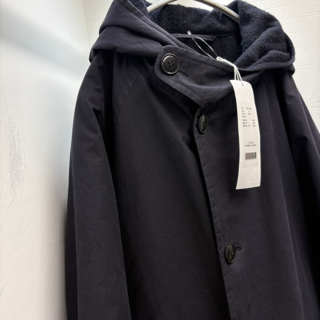 COMOLI コモリ 22AW コットンベンタイルフーデットコート W03-04012