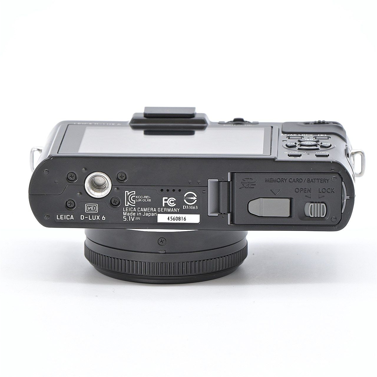 Leica ライカ D-LUX6 ブラック コンパクトデジタルカメラ【中古