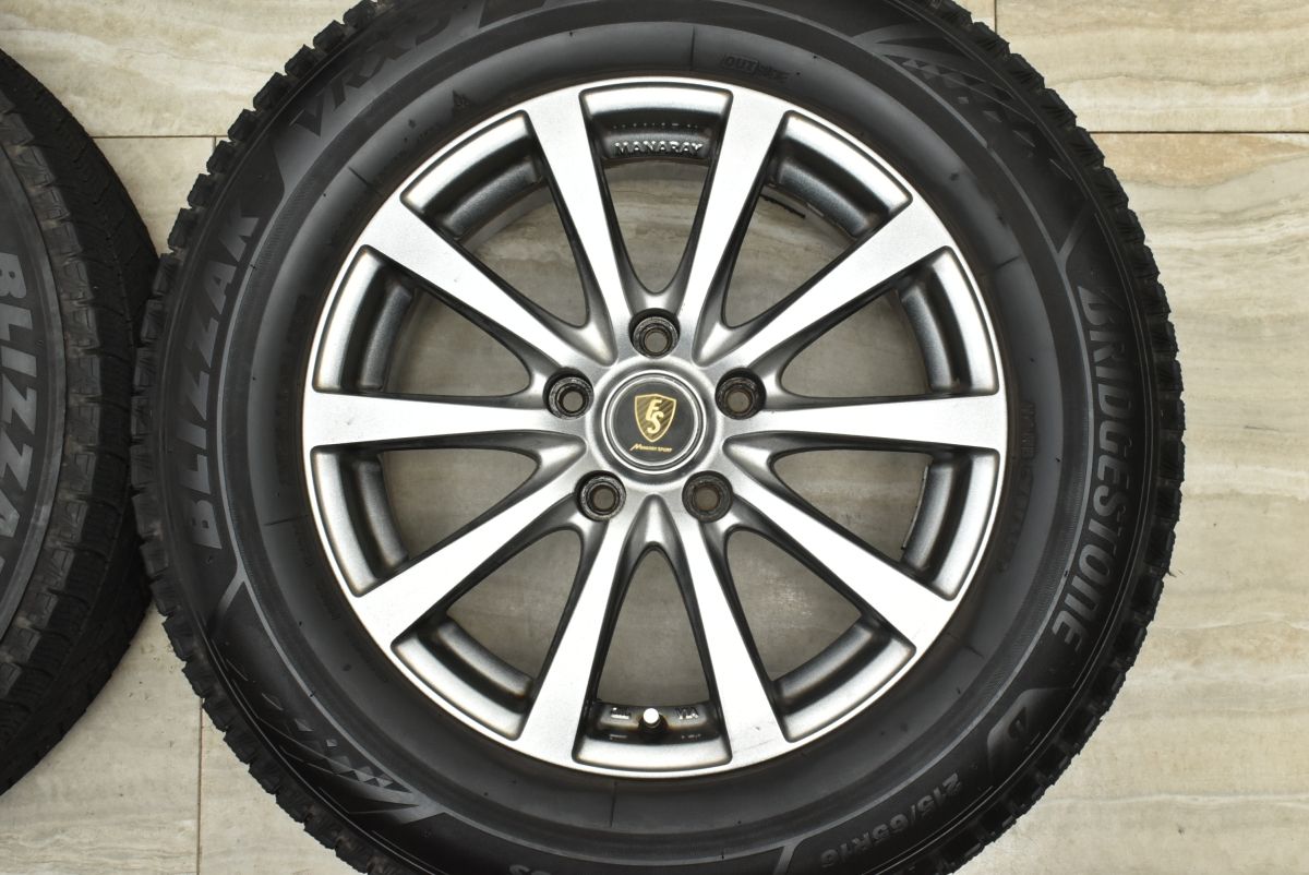 215/65r16 アルファード 極美品 ブリザック直接引き取り¥10000割引 ⛄215⁄65R16❄️工賃込み！アルファード、ヴェルファイア、CR-V 215