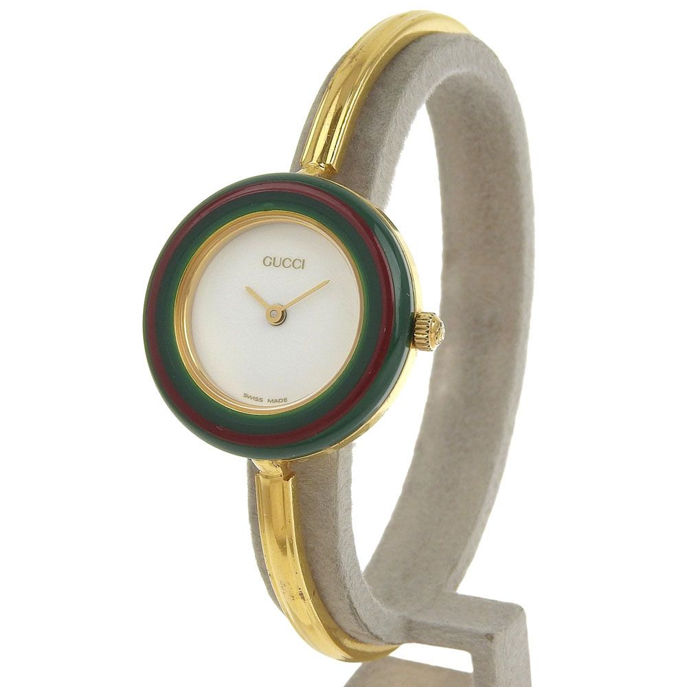 GUCCI】グッチ チェンジベゼル 11/12.2 ステンレススチール クオーツ