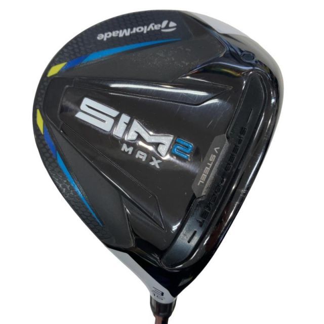 中古】 テーラーメイド SIM2 MAX 3W フェアウェイウッド FW Diamana TB