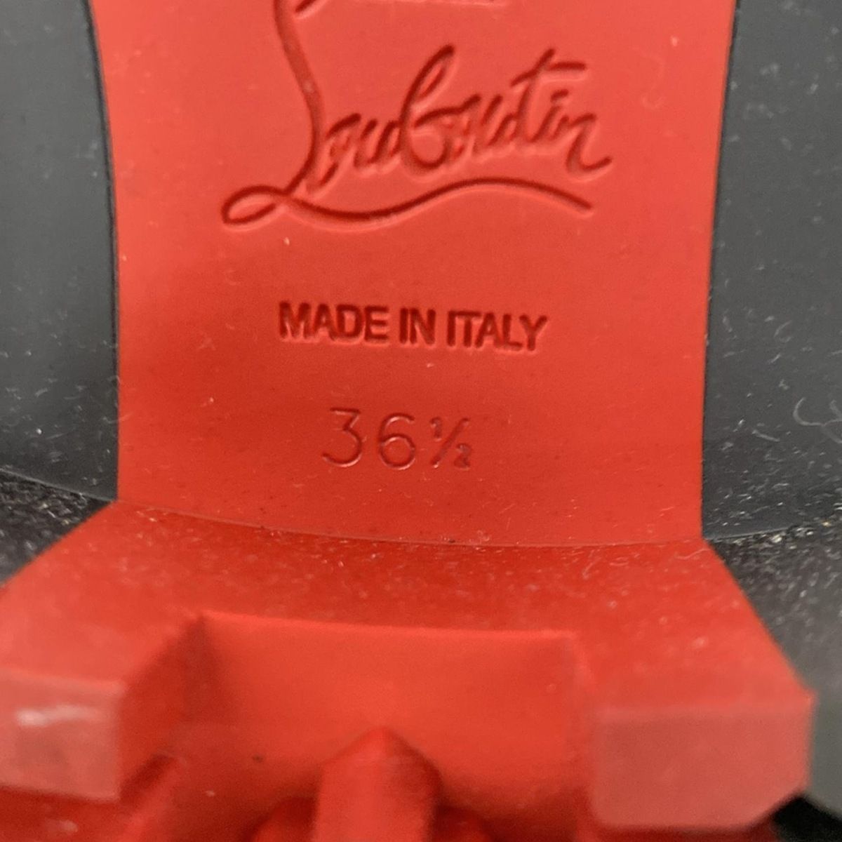 CHRISTIAN LOUBOUTIN(クリスチャンルブタン) ショートブーツ 36 1/2