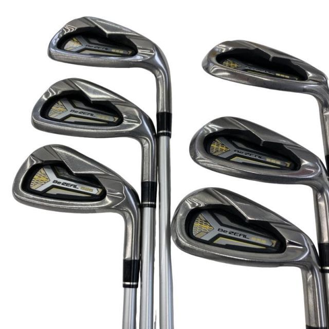 中古】 本間ゴルフ Be ZEAL 525 6S アイアンセット IR VIZARD for Be