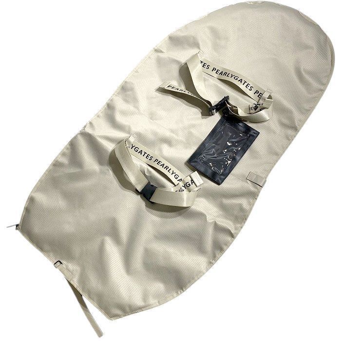 【PEARLY GATES 新品】キャディバッグ 宅急便専用トラベルカバー 公式オンライン&一部店舗限定】キャリー付きBLACKトラベルカバー (46