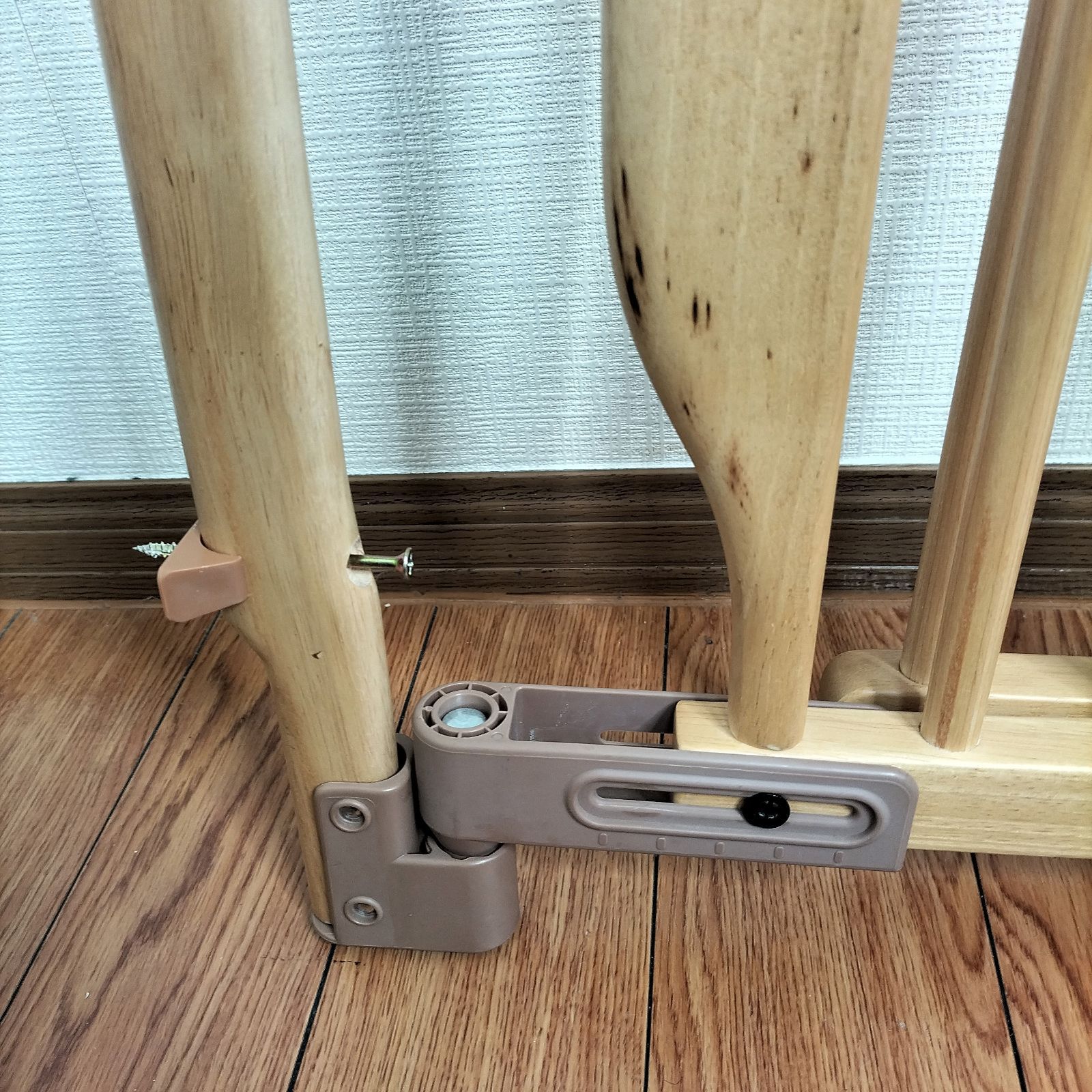 Richell リッチェル 階段の上でも使える 木のバリアフリーゲート