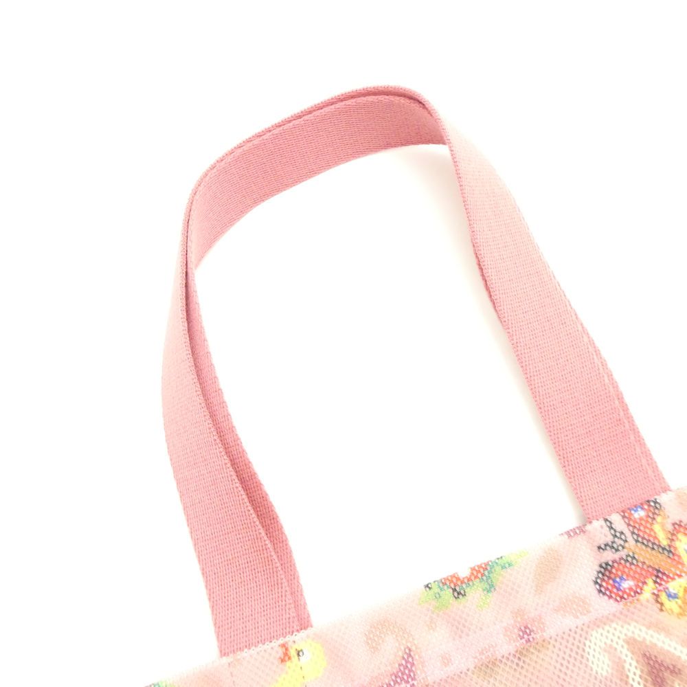 美品 FEILER フェイラー ハイジペイズリー メッシュバッグ AY7714