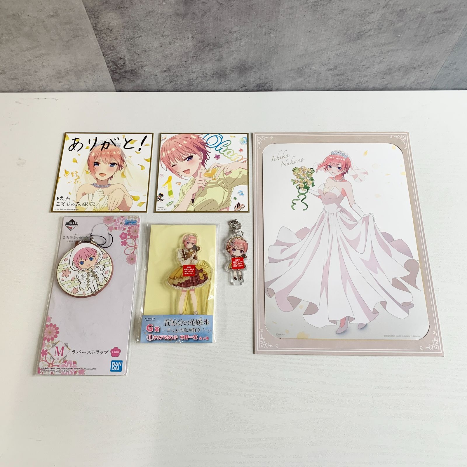 ごと嫁アクスタ五人セット まとめ売り（バラ買〇） 五等分の花嫁＊ アクリルジオラマ 和パフェドレスver.（全1種） | 五等