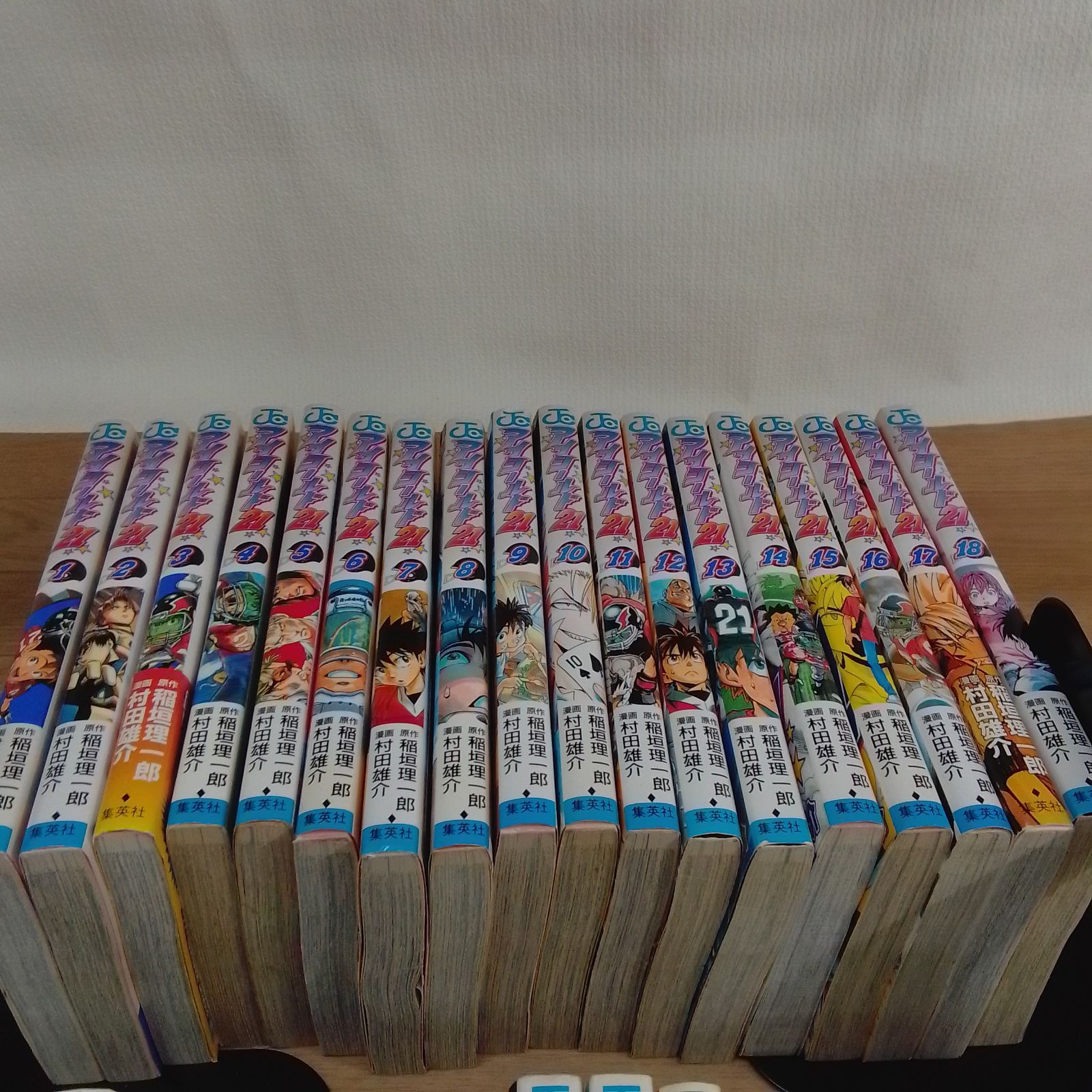 ☆②【未開封1冊】アイシールド21 1～37巻 コミック全巻セット＋公式